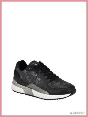 Moxea Sneakers PU Synthetic Leather Lace-Up Casual